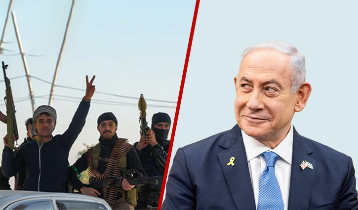 Israel worked behind the Syrian rebels?