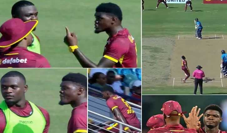 Alzarri Joseph banned for 2 matches for angrily leaving field