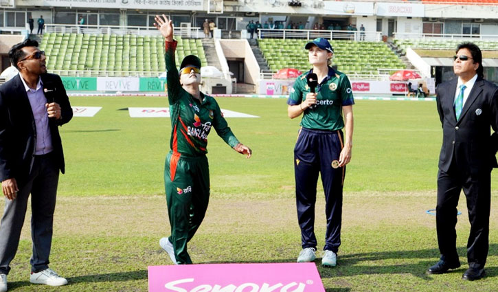 Ireland women win toss, opt to bat against Bangladesh in 2nd ODI