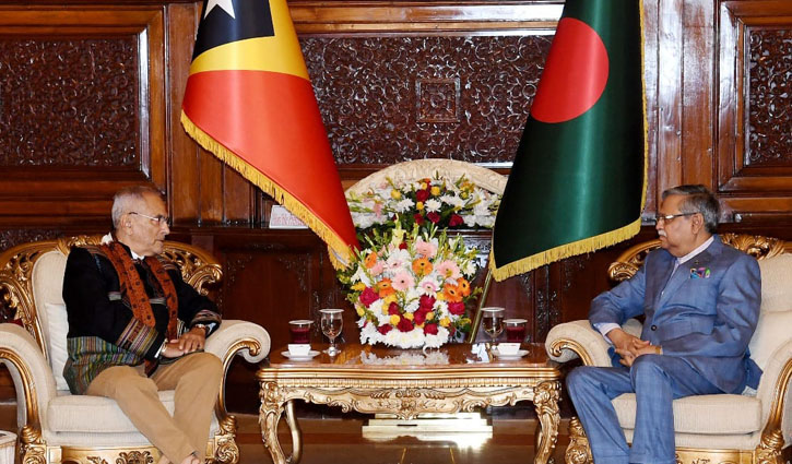 President for working together with East Timor 