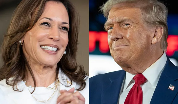জনমত জরিপ: ট্রাম্পের শক্ত ঘাঁটিতে এগিয়ে গেলেন কমলা
