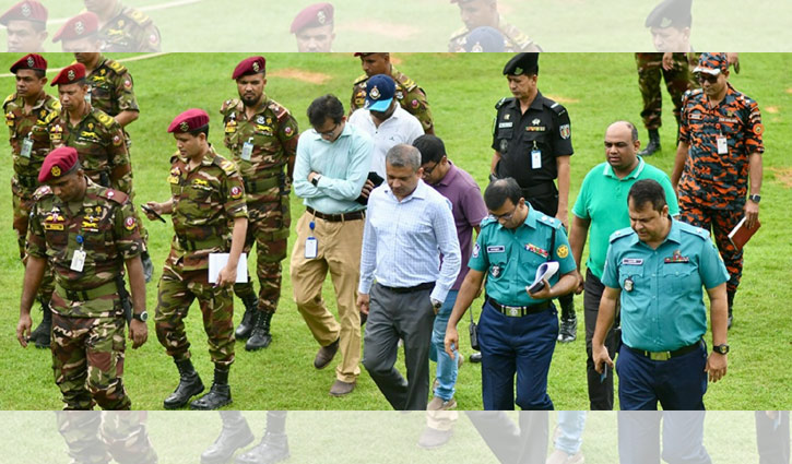 মিরপুর স্টেডিয়াম পরিদর্শন বাংলাদেশ সেনাবাহিনীর