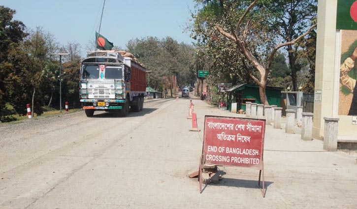 ৬ দিন পর সোনামসজিদ স্থলবন্দরে আমদানি-রপ্তানি শুরু