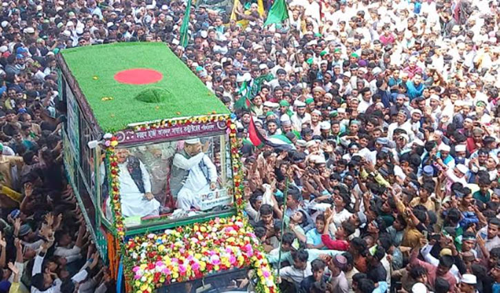 চট্টগ্রামে লাখো মানুষের অংশগ্রহণে মিলাদুন্নবীর জশনে জুলুস