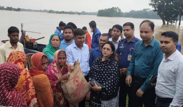 নেত্রকোণায় ১৫ গ্রাম প্লাবিত, পানিবন্দি ২০ হাজার মানুষ