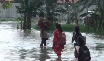 তিস্তার পানি বেড়ে নিম্নাঞ্চল প্লাবিত, পানিবন্দি ৩ হাজার মানুষ