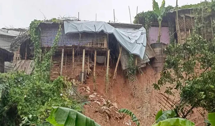 রোহিঙ্গা ক্যাম্পে পাহাড় ধসে একই পরিবারের ৩ জনের মৃত্যু