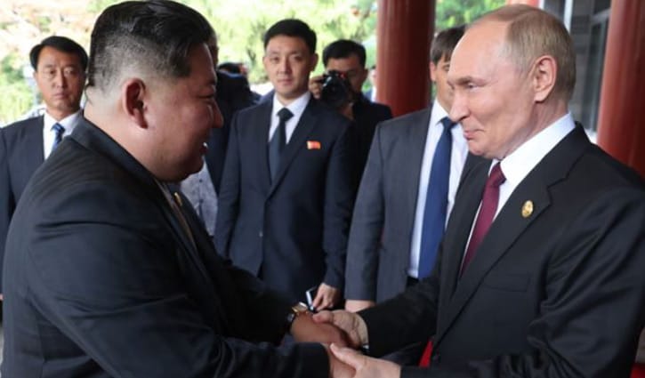 পুতিনকে ‘যথাসাধ্য সহায়তা’র প্রতিশ্রুতি উনের