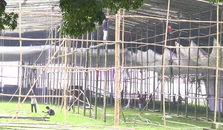 ৮ বছর পর কাল ঠাকুরগাঁও জেলা বিএনপির সম্মেলন, উৎসবের আবহ