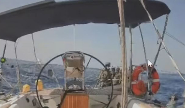 ফ্লোটিলা নৌবহরের সর্বশেষ জাহাজটিও আটক করলো ইসরায়েল