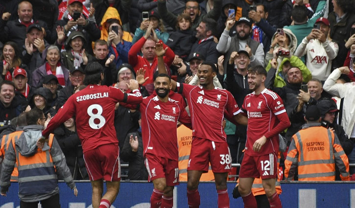 মার্সিসাইড ডার্বিতে লিভারপুলের জয়