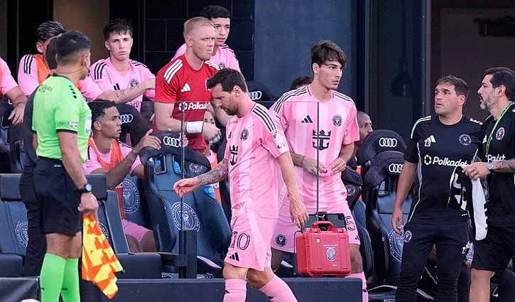 ইনজুরির শঙ্কা, উত্তেজনার ঝড়: শেষ হাসি হাসল মেসিহীন মায়ামি