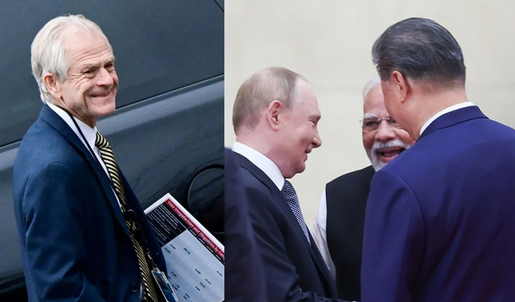 পুতিন-শির সঙ্গে মোদির বৈঠক ‘লজ্জাজনক’: ট্রাম্পের উপদেষ্টা