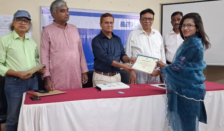 নিরাপত্তা বিষয়ক প্রশিক্ষণ পেলেন রাজশাহীর ২০ নারী সাংবাদিক