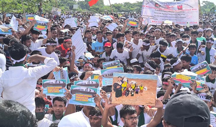 নাগরিক অধিকার নিয়ে স্বদেশে ফিরতে বিশ্ববাসীকে পাশে চান রোহিঙ্গারা