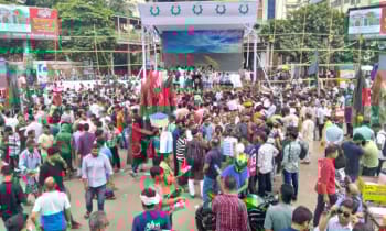 শাহবাগে সমাবেশস্থলে জড়ো হচ্ছেন ছাত্রদলের নেতাকর্মীরা, ৬ নির্দেশনা