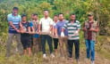 কাপ্তাই জাতীয় উদ্যানে ৮ ফুট লম্বা অজগর অবমুক্ত