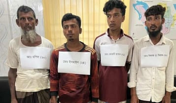 ভোলায় মাথার চুল কেটে নারীকে নির্যাতন, আটক ৪