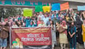 বিসিএসে অযৌক্তিক অন্তর্ভুক্তির প্রতিবাদে ঢাবিতে বিক্ষোভ