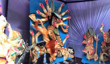 জামালপুরে মন্দিরের প্রতিমা ভাঙচুর, আটক ১