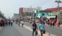 গাজীপুরে বকেয়া বেতনের দাবিতে মহাসড়ক অবরোধ 