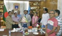 নোবিপ্রবি উপাচার্যের সঙ্গে সনাতন ধর্মাবলম্বীদের মতবিনিময়