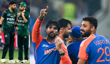 রোমাঞ্চকর ফাইনালে পাকিস্তানকে হারিয়ে ভারত অপরাজিত চ্যাম্পিয়ন