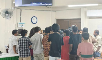 জাকসু নির্বাচন: ১০ ঘণ্টা অবরুদ্ধ ভিসি