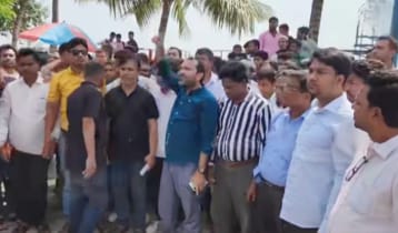রয়েল টিউলিপে এনসিপি নেতাদের অবস্থান, ষড়যন্ত্রের অভিযোগে বিএনপির প্রতিবাদ