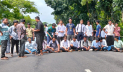 সাড়ে ৩ ঘণ্টা পড় ঢাকা-খুলনা মহাসড়ক ছাড়লেন শিক্ষার্থীরা