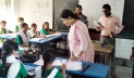আকস্মিক স্কুল পরিদর্শনে গিয়ে ক্লাস নিলেন ইউএনও