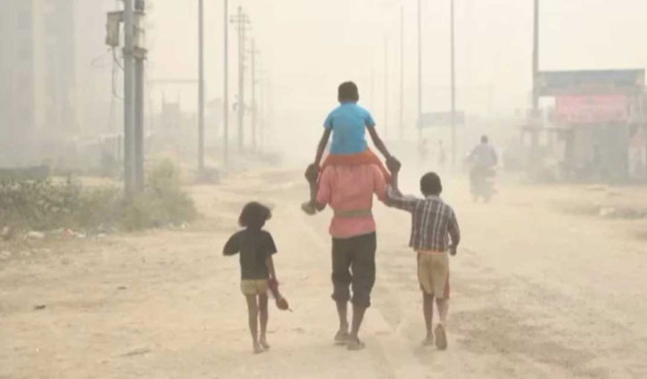 ‘অস্বাস্থ্যকর’ ঢাকার বাতাস, সংবেদনশীল গোষ্ঠীর জন্য ঝুঁকিপূর্ণ