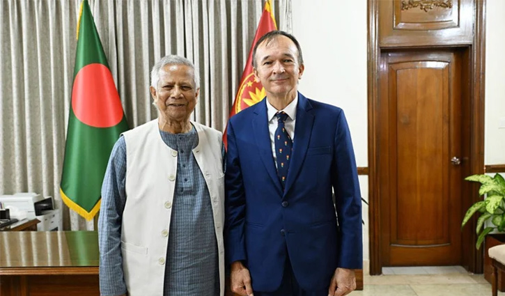 প্রধান উপদেষ্টার সঙ্গে ডাচ রাষ্ট্রদূতের বিদায়ী সাক্ষাৎ