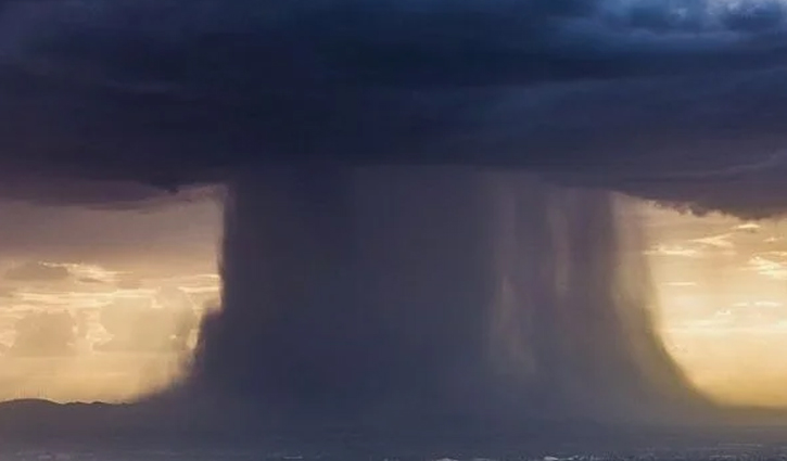 মেঘভাঙা বৃষ্টি শুরু হয় কীভাবে?