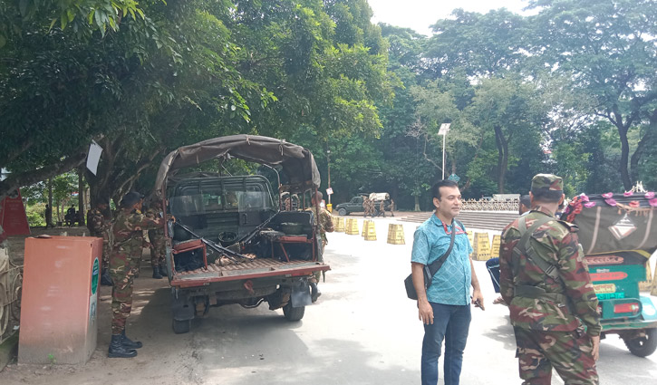 চবিতে যৌথ বাহিনীর অভিযান, থমথমে পরিস্থিতি