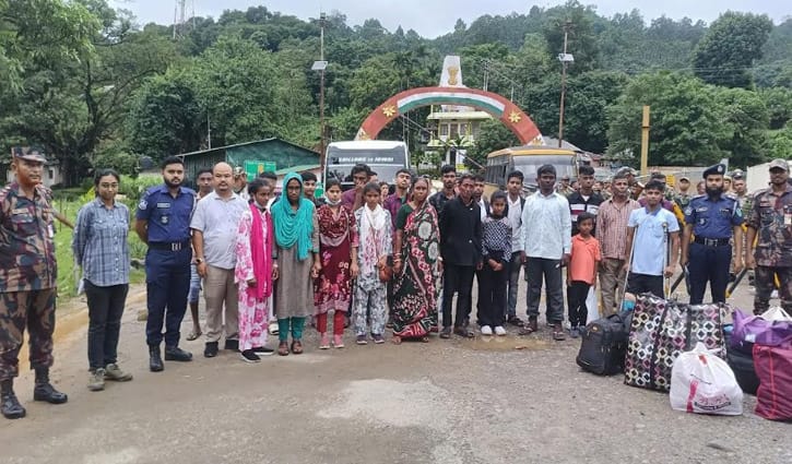 তামাবিল দিয়ে ২২ বাংলাদেশিকে ফেরত পাঠিয়েছে ভারত