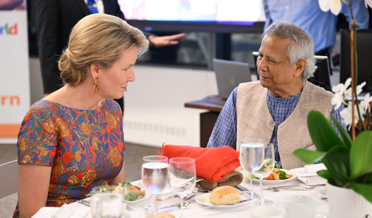 প্রধান উপদেষ্টার সঙ্গে বেলজিয়ামের রাণী ও সাবেক ব্রিটিশ প্রধানমন্ত্রীর সাক্ষাৎ