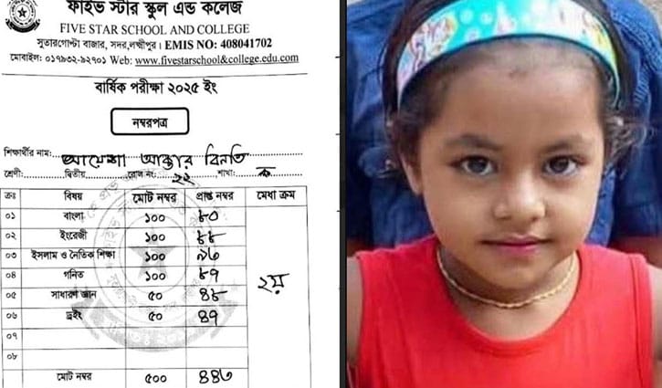 সেই আয়েশার রোল হয়েছে ২, শিক্ষকের চোখে জল 