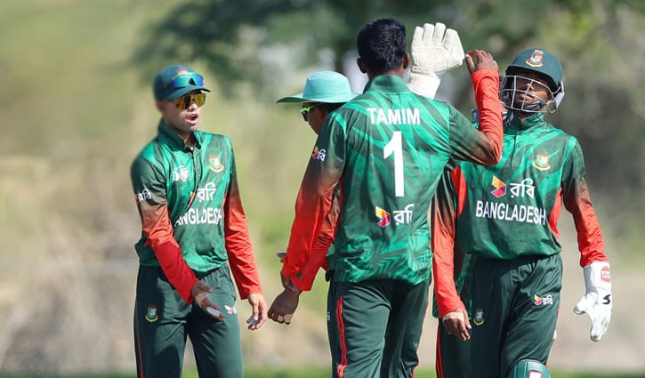 ৭ উইকেটের জয়ে সেমিফাইনালে এক পা বাংলাদেশের ৭ উইকেটের জয়ে সেমিফাইনালে এক পা বাংলাদেশের