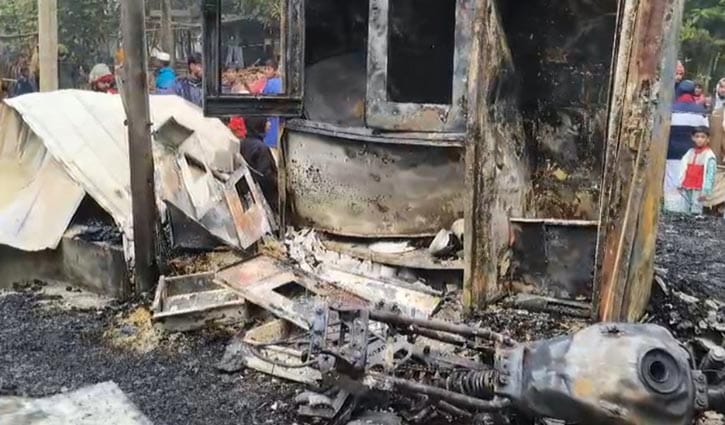 বিএনপি নেতার ঘরে আগুনে শিশুর মৃত্যু, চারদিন পর মামলা