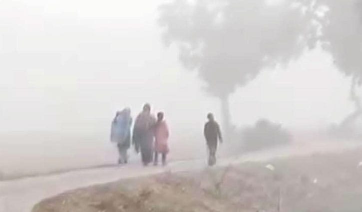 দিনাজপুরে বইছে মৃদু শৈতপ্রবাহ