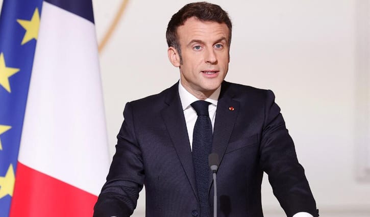 নতুন রণতরী তৈরির ঘোষণা দিলেন ফরাসি প্রেসিডেন্ট