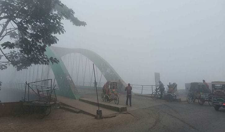 শীতে কাঁপছে গোপালগঞ্জ, শঙ্কায় বোরো চাষ