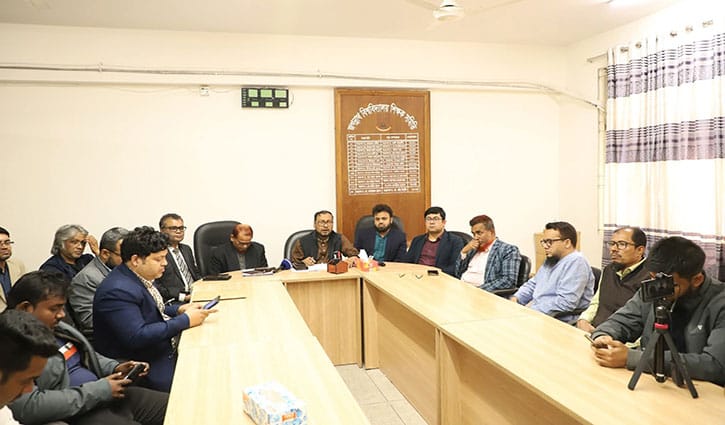 ‘ম্যানুয়াল পদ্ধতিতে’ ভোট গণনাসহ সুষ্ঠু জকসু নির্বাচনের দাবি শিক্ষক সমিতির