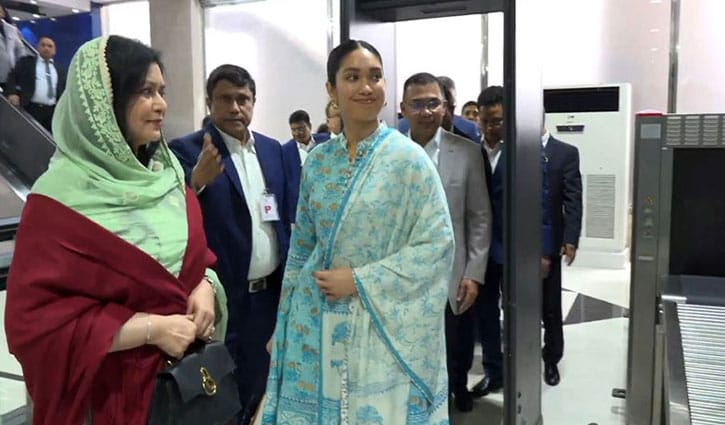 গুলশানের বাসভবনে পৌঁছেছেন ডা. জুবাইদা ও জাইমা রহমান