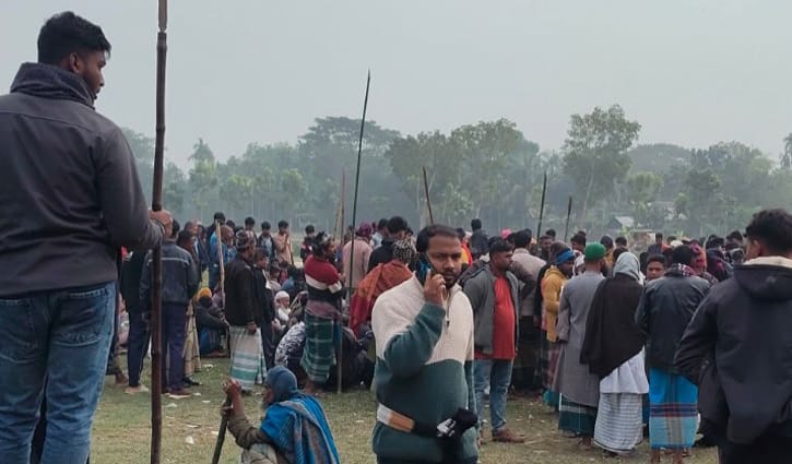 নান্দাইলে মাইকে ঘোষণা দিয়ে সংঘর্ষের আয়োজন, আহত ৩০