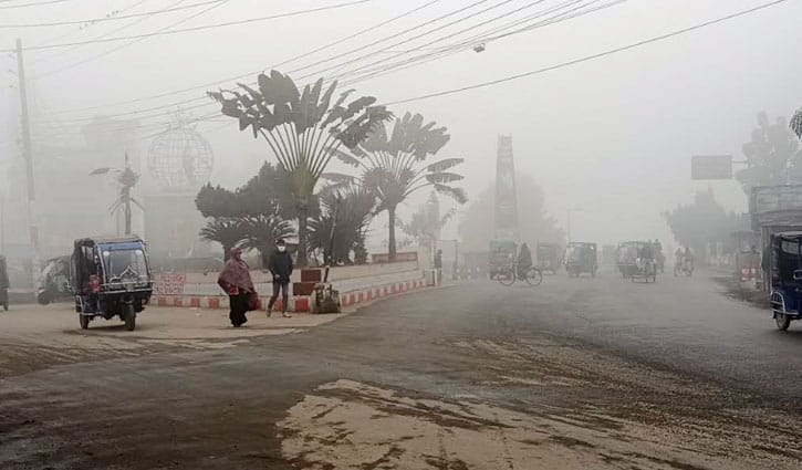 পঞ্চগড়ে তাপমাত্রা ৮ এর ঘরে