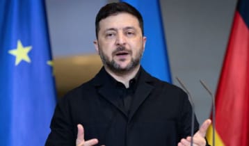 যুক্তরাষ্ট্র শান্তি আলোচনার নতুন প্রস্তাব দিয়েছে: জেলেনস্কি যুক্তরাষ্ট্র শান্তি আলোচনার নতুন প্রস্তাব দিয়েছে: জেলেনস্কি