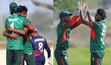 নেপালকে ১৩০ রানে অলআউট করল বাংলাদেশ নেপালকে ১৩০ রানে অলআউট করল বাংলাদেশ