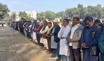 রংপুরে বেগম খালেদা জিয়ার গায়েবানা জানাজা